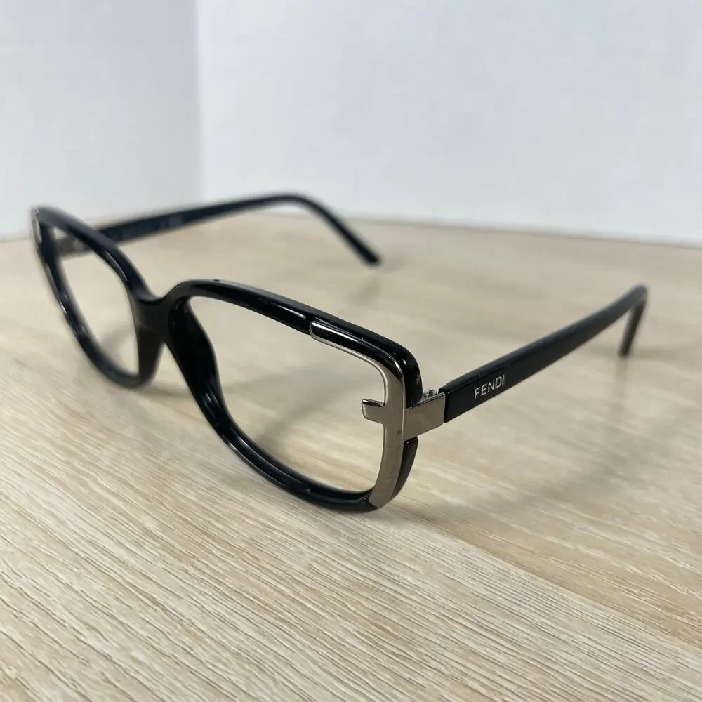Fendi FS5224 001 Sunglasses Frames Only Black 60-16-135 Italy